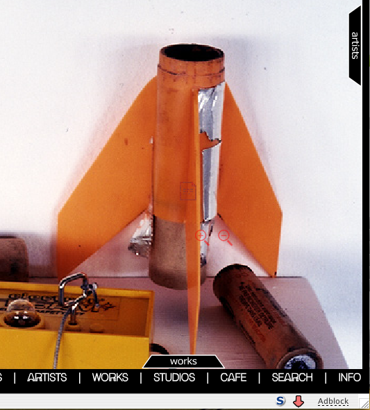 Michael O'Malley, Psyche installation detail, Smart Projects, 2002
